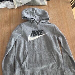 Nike Heather Gray Pullover Hoodie